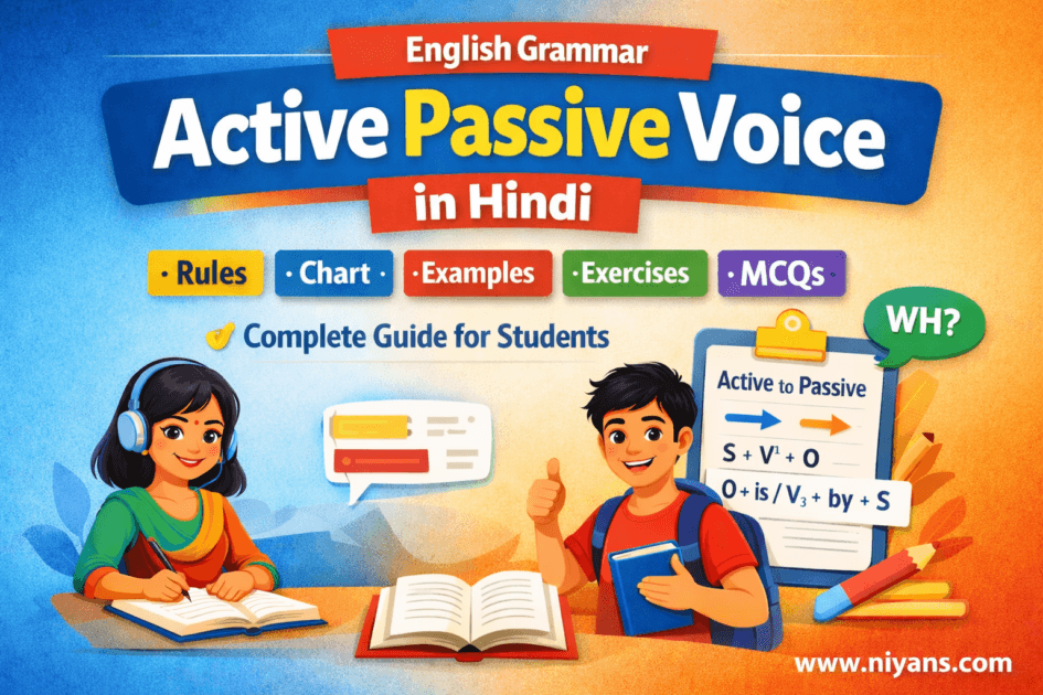 Active passive voice in Hindi