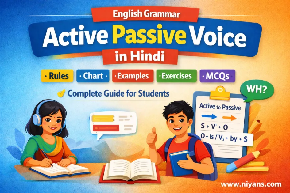 Active passive voice in Hindi