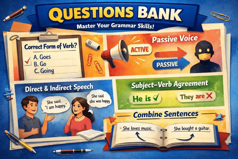 RBSE class 10 English Grammar Questions Bank