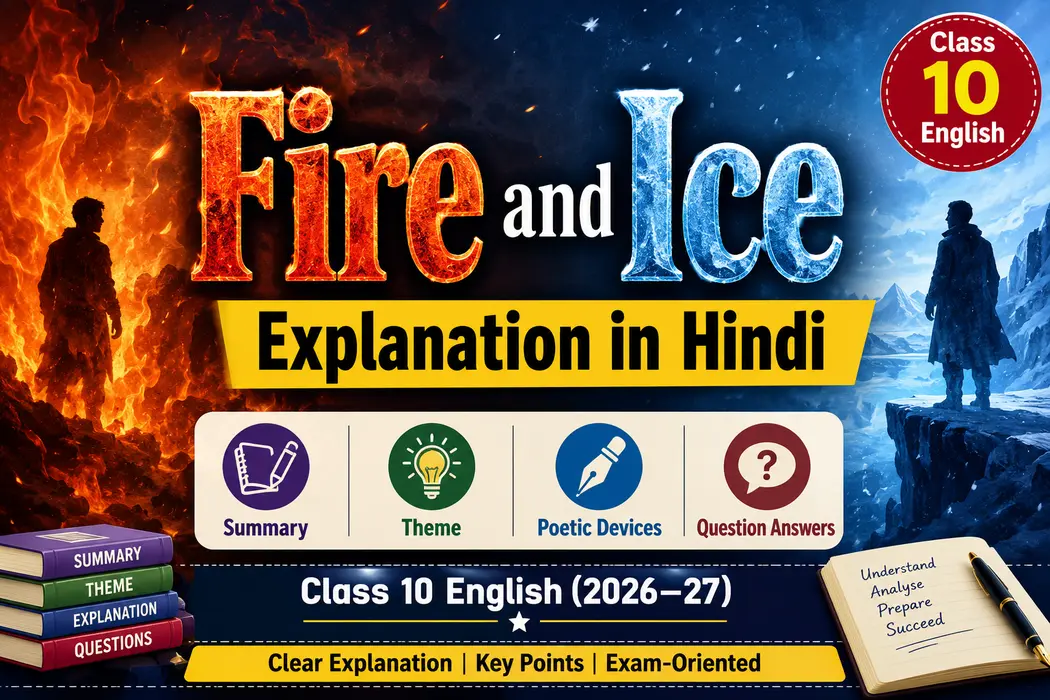 Fire and Ice Explanation in Hindi
