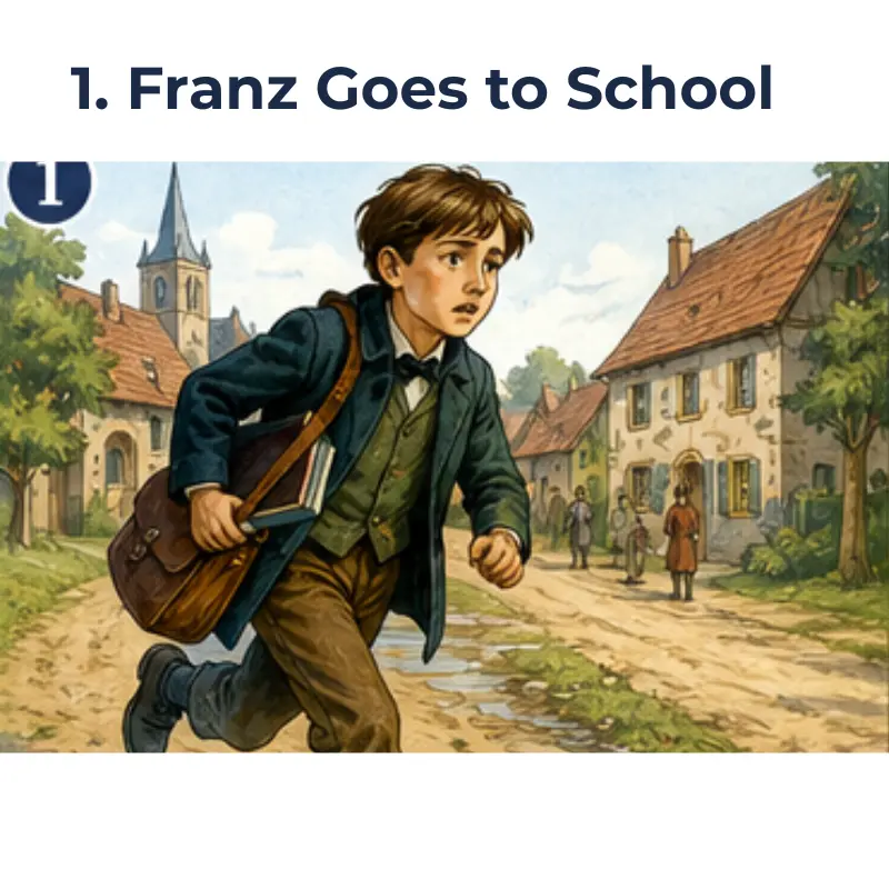 1. Franz Goes to School Franz Goes to School