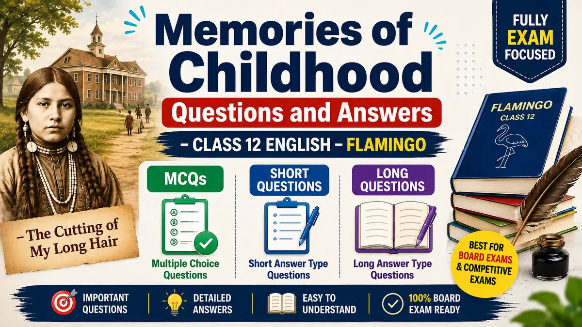 Memories of Childhood Questions and Answers – Class 12 English Flamingo