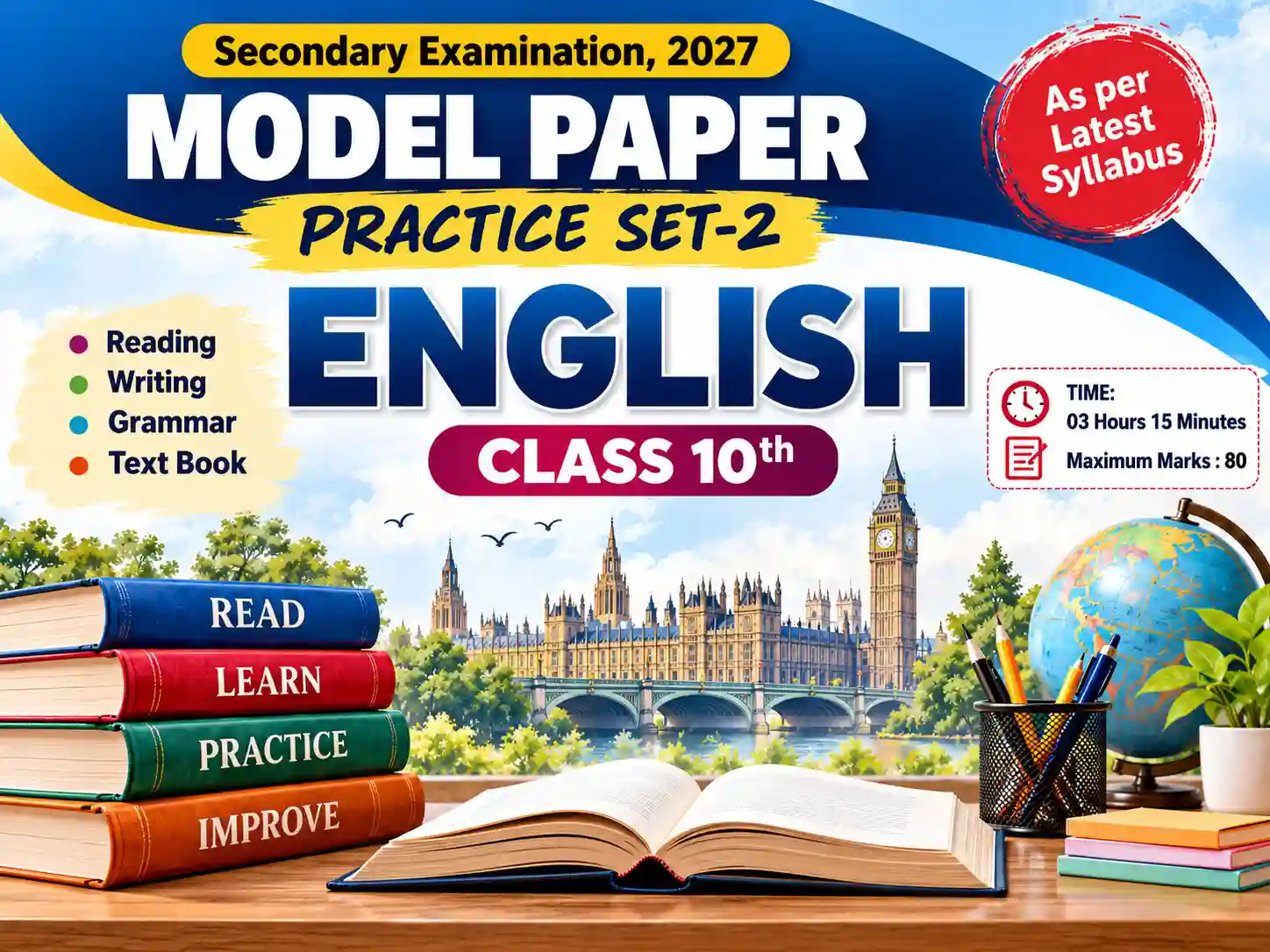 PDF 1 English Class 10 Practice Paper